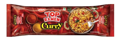 Image of Top Ramen Instant Noodles Curry Veg | Flavorful Curry Veg Noodles, Quick Spicy Meal, Perfect for Veggie Lovers, 420 /480 gm(weight may vary)