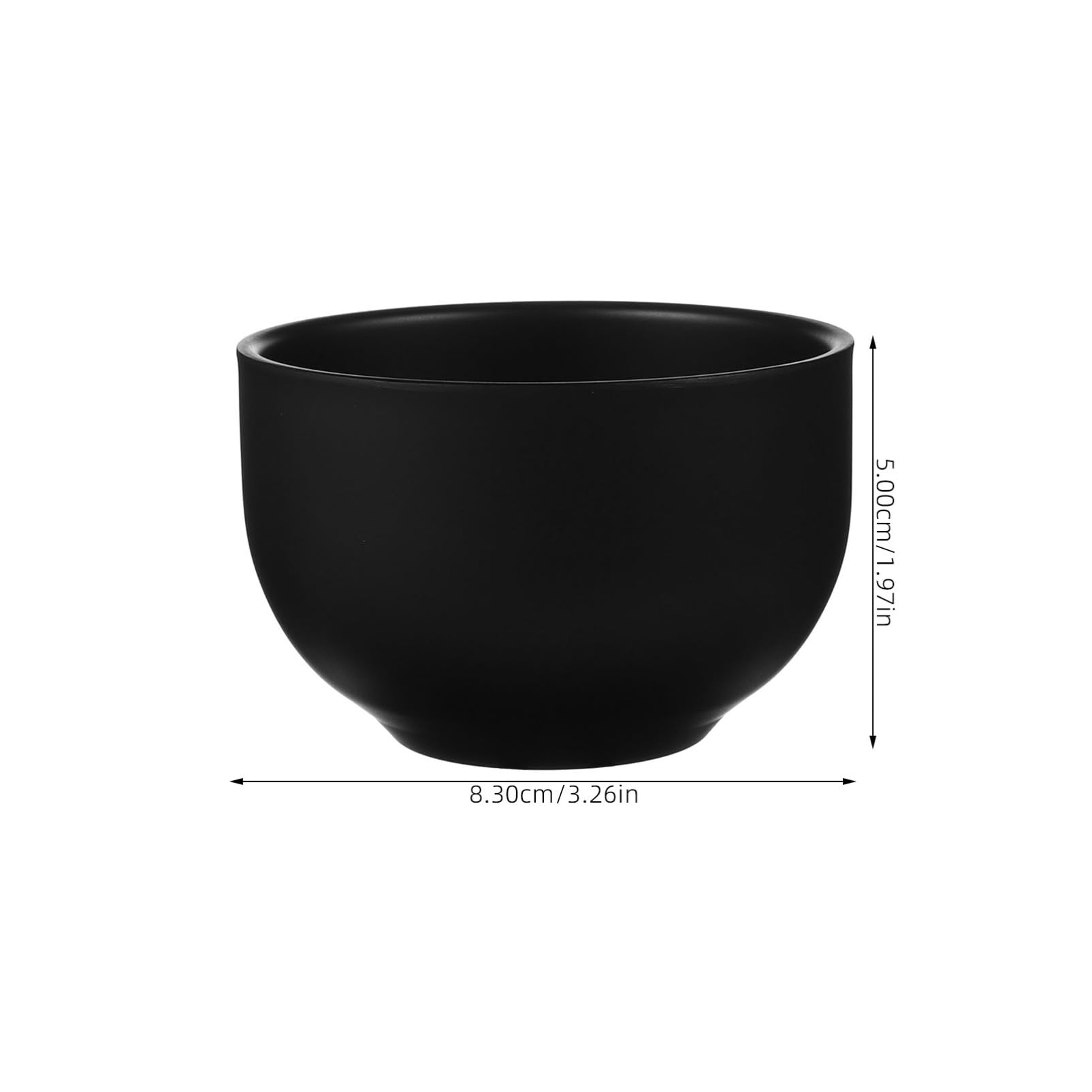 Didiseaon Stainless Steel Shaving Bowl Double-layer Men's Shave Brush Soap Bowl Non-slip Large Capacity Barber Accessories