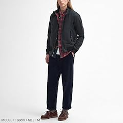 Porton Waxed Harrington Jacket MWX2237 BRCPS1009: Black