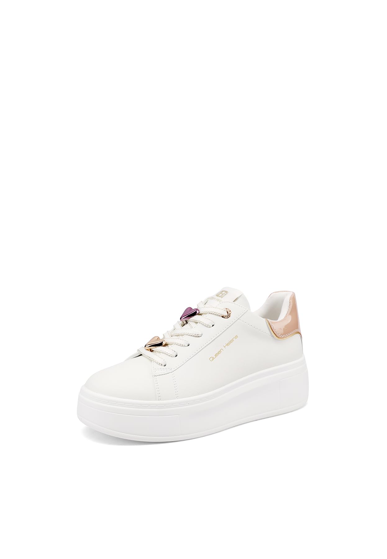QUEEN HELENA Sneakers Alte Platform Donna X34-14