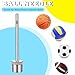 Shappy 4 Pcs Ball Pump Needle Set Needle Inflator Kit for Air Pump Accessories Nozzle Inflator Adapter for Football Basketball Volleyball Swim Ring Balloon Bike