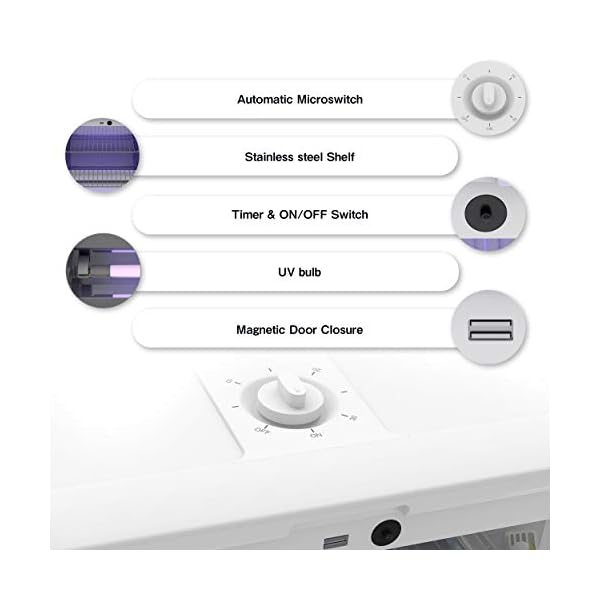 UV-Sanitizer-Box-LETORS-10L-Large-Capacity-UV-Light-Sanitizer-Box-for-Baby-Bottles-Toys-Smartphones-Salon-Tools-or-Other-Items-UV-Sterilizer-Box-for-Home-School-or-Salon UV Light Nail Tool Cleaning Machine 12L Large Capacity Barbershop Cleaning Supplies, Nail Cleaner Box Cleaning Cabinet Salon Equipment for Spa, Beauty, Home