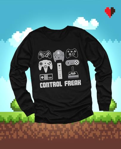 Tstars Long Sleeve Gaming Shirt for Boys - Video Game Graphic Tee - Youth Gift for Gamer Kids and Console Fans4