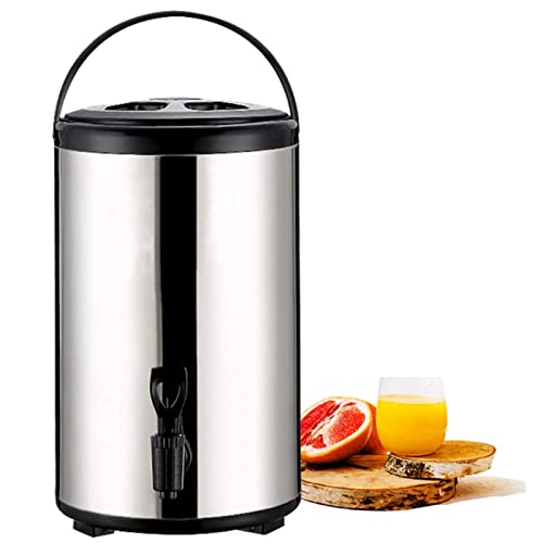 Distributeur de boissons isotherme noir pour le café et le thé au bureau