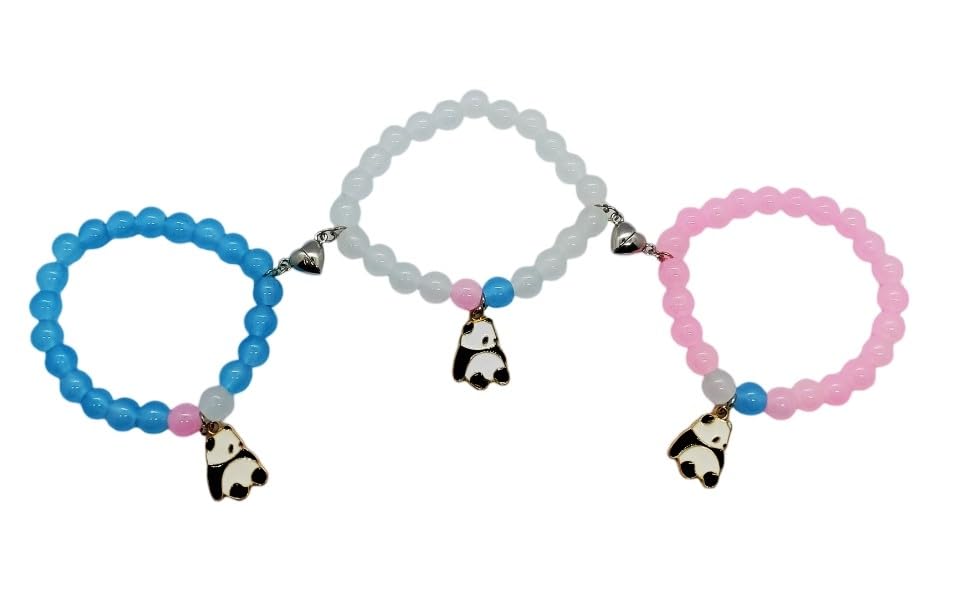 SUPER SOFTENERAdjustable Bead Bracelet Set – Matching Friendship Bracelets for Couples, BFF, Men & Women – Stylish Hand Jewelry Gift