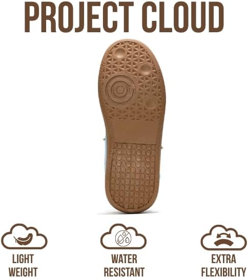 Project Cloud Kids Shoes for Girls & Boys - Non-Slip Memory Foam Girls Shoes - Lightweight Lace-Up Boys Fashion Sneakers Trendy (Little Irita) - Image 5