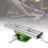 【Fácil de usar】:La mesa de fresado de deslizamiento compuesto se utiliza en el posicionamiento,fresado,perforación,visualización de microscopio y puesta en escena.Estas mesas de fresado para la prensa de perforación son una excelente adición a muchas máquinas herramientas.Es fácil llevar a cabo sus operaciones de perforación y fresado sin que la presión ejercida llegue a usted.