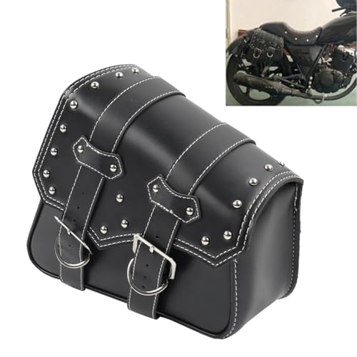 Rbanna1 1 Pc #27C Bolsa de almacenamiento para moto lado derecho negra para Harley Sportster XL883 y XL1200 miniatura 3