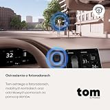 Tom by TomTom ostrzeżenia o fotoradarach Tom [nowe oprogramowanie 26 marca] ostrzeżenia o ruchu drogowym, zagrożeniach na drodze, globalny zasięg, raportowanie o mobilnych i stacjonarnych radarach