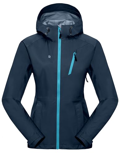 Little Donkey Andy Women's High-performance Waterproof Rain Jacket Rain Shell for Hiking Travel2