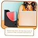 OSALADI Office Folders Storage 3pcs Simple File Holder Magazine Rack Desk Organizers and Storage for Documents
