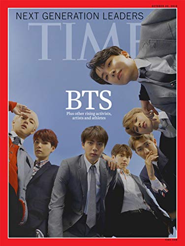 BTS Next Generation Leaders Time Magazine Aisa Edition Cover Poster 2018 October Kpop 방탄소년단 타임지 포스터(A3 size)