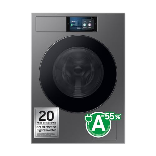 Lavadora Samsung Bespoke AI 9Kg Autodosificación Clase A Grafito- WF90F09C4SU3
