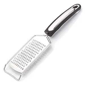 Gold Opera Stainless Steel Citrus Zester & Cheese Grater, Silver
