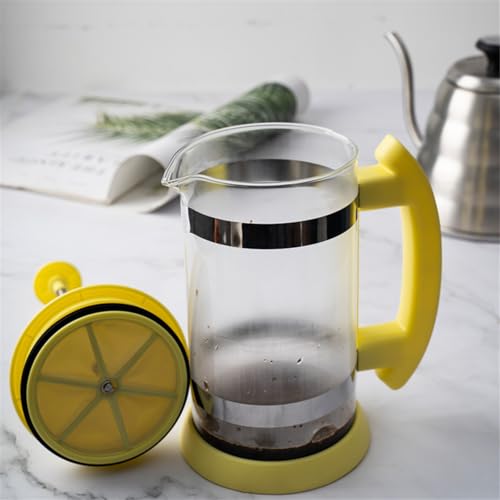 Cafetera de Prensa Francesa Moderna de Acero y Vidrio miniatura 5
