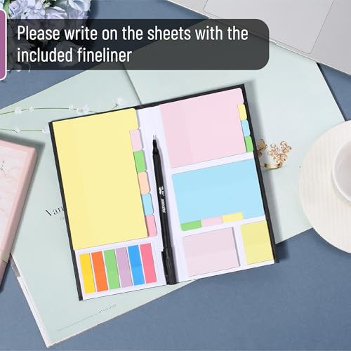 Image of Mr. Pen- Transparent Sticky Notes Set, 760 Pack