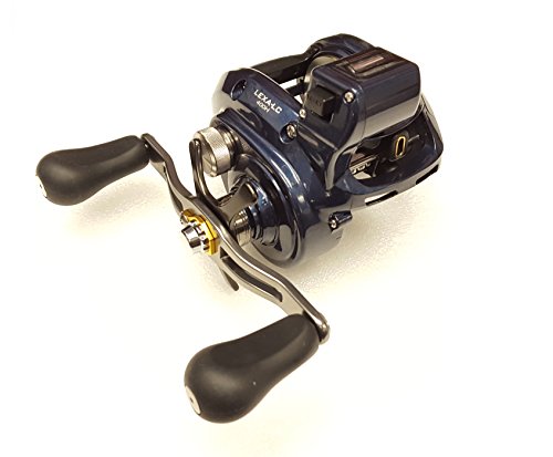 Daiwa Reels Line Counter Lexa-Lc400H Lexa 400Linecounter Baitcasting Reel, Large, Blue #TOP1