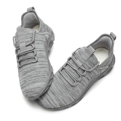 Image of DLWKIPV Womens Slip on Walking Tennis Shoes for Women Work Running Athletic Gym Sports Sneakers Lightweight Casual Shoe
