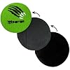 bowlingball.com Monster Interchangeable Bowling Grip Shammy Pad w/Removeable & Replaceable Pads - Clean Oil from Reactive & Urethane Bowling Balls - Works w/All Grip-Back Sanding Discs