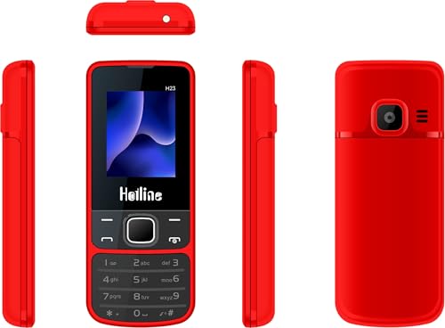 Image of HOTLINE H23 Dual SIM Keypad Mobile Phone | 1.77 inch Display | Wireless FM | Digital Camera | Expandable Memory | LED Torch and Long Battery Life | Wireless FM