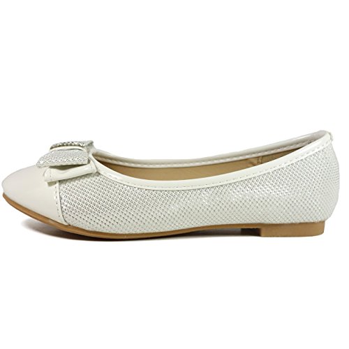 Adorababy Toddler Little Girls Dress Ballet Bow Flat2