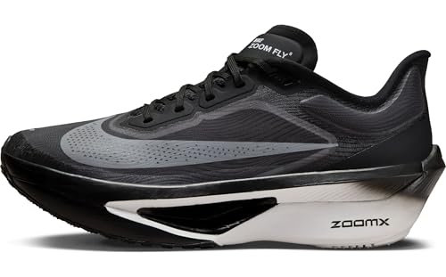 Nike Zoom Fly 6 Straßenlaufschuh (Damen), Zapatillas de Correr en Carretera Mujer, Black White Lt Smoke Grey, 40.5 EU