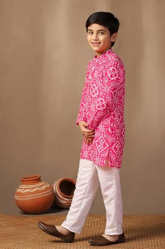 Image of Fashion Dream Boy's Cotton Blend Kurta Pyjama Set|Kids ethnic wear boys|Kurta set for boys|Kurta pajama set for kids