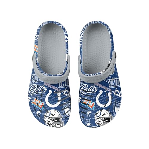 Image of FOCO Arizona Cardinals NFL Mens Historic Print Clog with Strap