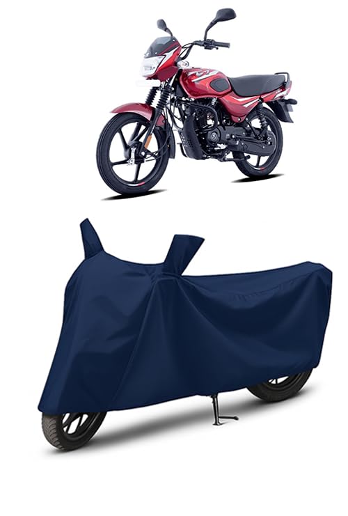 Image of Premium Waterproof Bike Cover for Bajaj CT 100 | Heavy Duty All Weather Protection from Rain, Dust, Sun & Scratches with Mirror Pockets | CT 100 Bike Cover