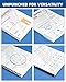 Dynta Binding Covers 200 Pack Clear Report Cover, 8 mil PVC Cover Sheets for Binding, Letter Size 8.5 x 11 Inches, Square Corners, Un-Punched, Office Supplies