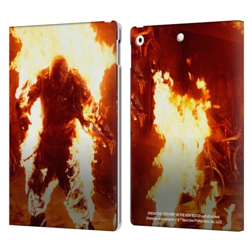 Housse iPad 10.2 Cuir Jason Voorhees Coque Protection Friday The 13th VII