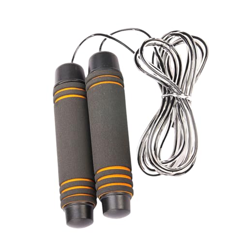 スピード縄跳び フォームハンドル付き トレーニングスクール ホームスポーツ 加重スキッピング 滑り止めハンドル付き 加重ロープ