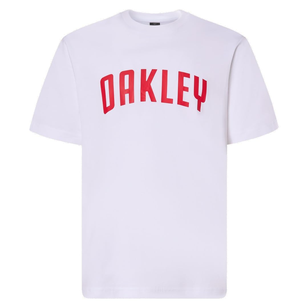 OakleyMens Mens BAYSHORE TEE T Shirt, White, S