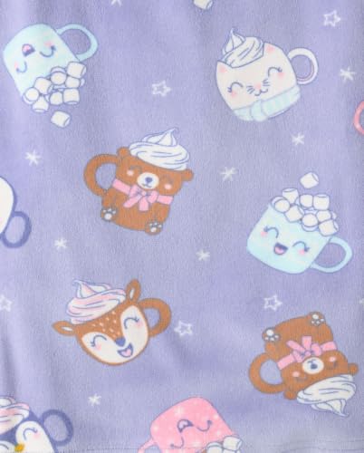 Image of The Children's Place Girls' Long Sleeve Top and Pants,2 Piece Pajama Set