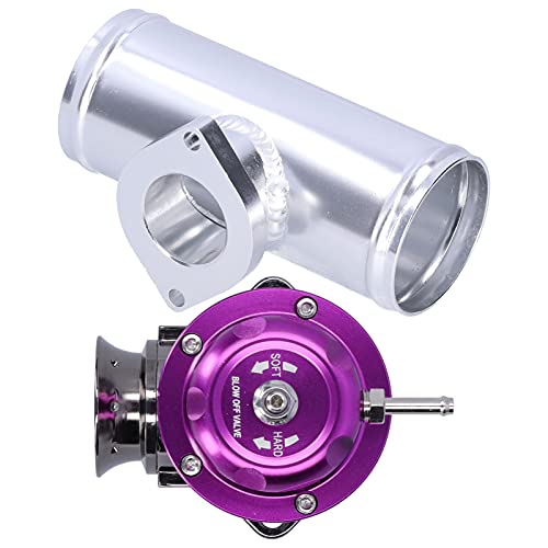 Billet Turbo Blow Off Valve 2.5in Flange Pipe Type‑RS Universal SDD‑BOVGRSBL FPG250(Purple)