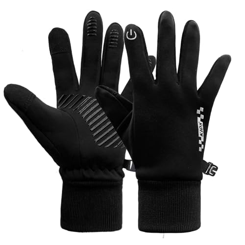Gants de cyclisme d'hiver enfants chauds pour le sport extérieur