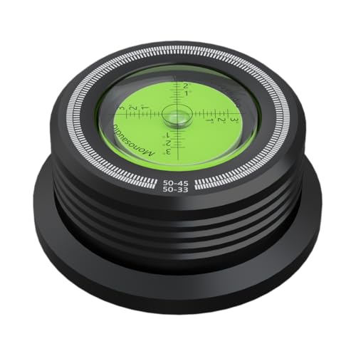 Platine vinyle et poids LP Monosaudio stabilisateur de tourne-disque alu