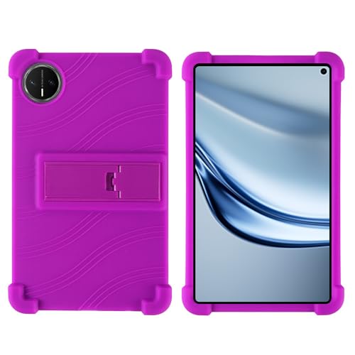 Funda de Silicona Suave for Huawei MatePad Mini 8.8 MLR-AL00/MLR-AL10 (2025) de 8.8' con Soporte y protección antigolpes.(Purple)