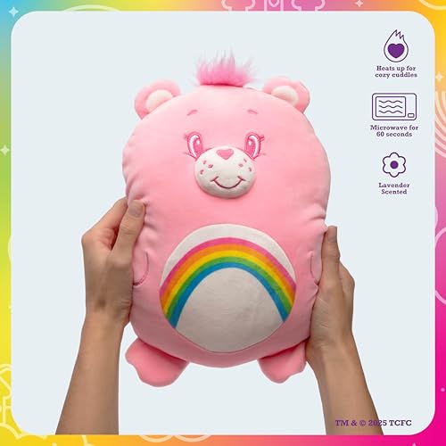 Image of Happy Helpers Cheer Bear By Relatable, Cozy Comfort That's Anything But Boring, Get Relief with This Plush Heating Pad for Period Cramps and Body Pain, Includes 1 Microwavable Cheer Bear Heating Pad