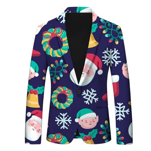 Costume de Noël pour homme à flocons style 2 le cadeau idéal à glisser sous le sapin