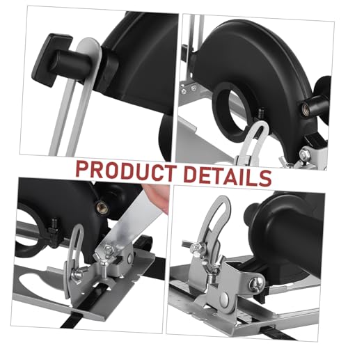 Support de meuleuse d'angle Hemobllo 125mm accessoire de poste de découpe réglable d'atelier - 4