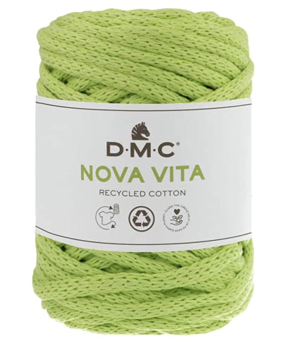 DMC Eco Vita 12, Crochet Knitting Macrame Yarn, Green (84), 250g