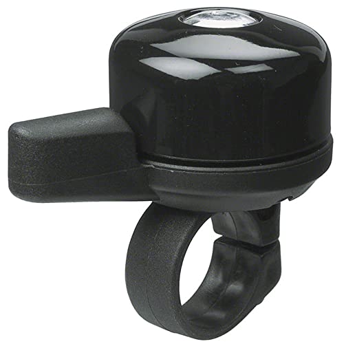 Mirrycle Incredibell Clever Lever Bicycle Bell (Black)