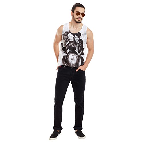Image of wear your mind Men's Printed Regular Fit Vest