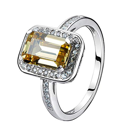 Bague de pré-fiançailles plaquée strass l'élégance d'un anneau délicat