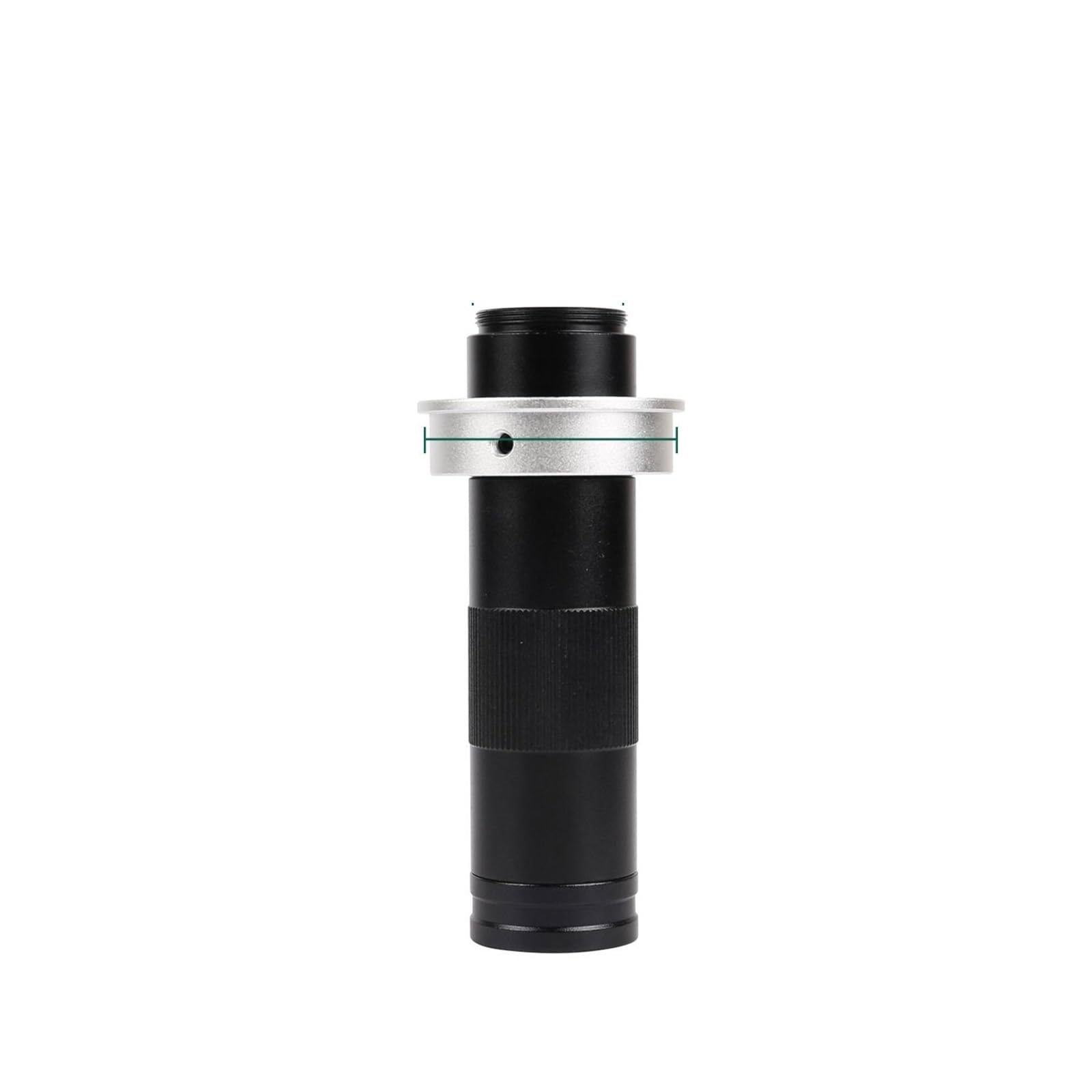 Edede 150X-42Mm Microscope Lens, 1-180X Adjustable Magnification Zoom C Mount Lens Zoom Glass Lens 150X Digital Industry Video Monocular Microscope Camera Lens(150X-42Mm)
