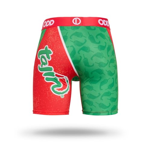 Odd Sox Tajin Split Men's Boxer Briefs - Chili Lime Seasoning Novelty Underwear - Comfy Stretch Fit - Fun Graphic Merch3