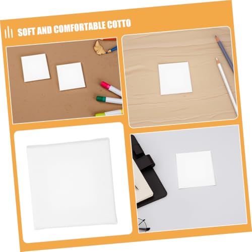 Mini lienzos para pintura acrílica jojofuny de 24 tableros cuadrados de dibujo infantil 4