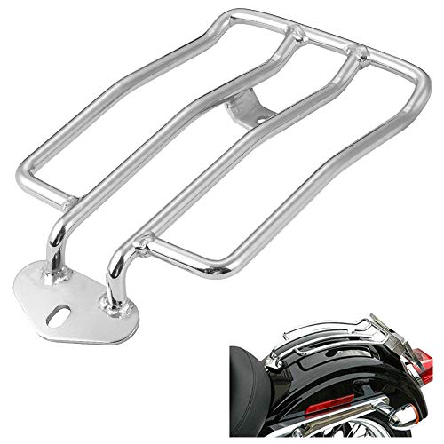 DgNeLai Motorcycle Luggage Rack Rear Fender Rack Shelf Compatible with