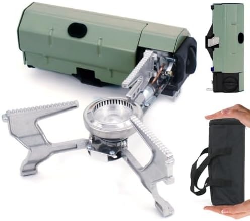 Réchaud de camping - Cuisinière à gaz 1200W avec sac de rangement,Chauffage extérieur | Convient pour le camping, les voyages en sac à dos, les sports de plein air, l'hiver, les loisirs